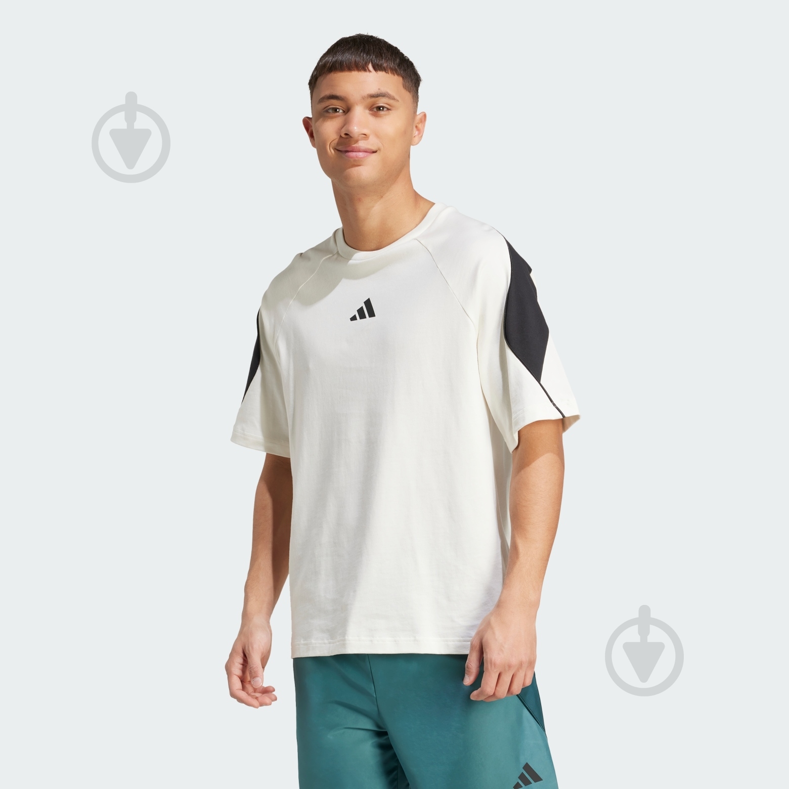 Футболка Adidas M STADIUM TEE JX5640 р.M бежевий - фото 1 Футболка Adidas M STADIUM TEE JX5640 р.M бежевий - фото 1