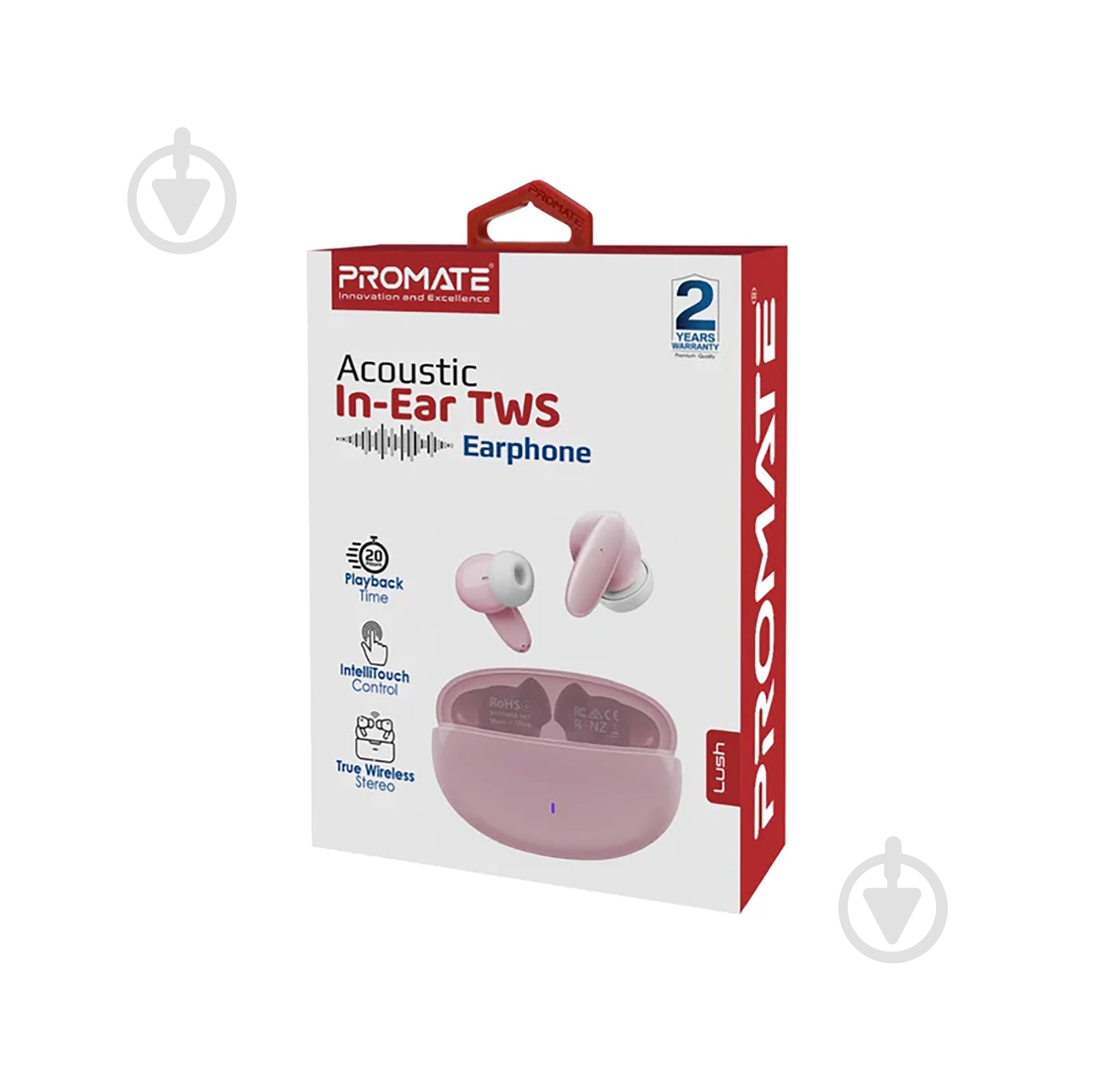 Наушники Promate pink (lush.pink) - фото 7