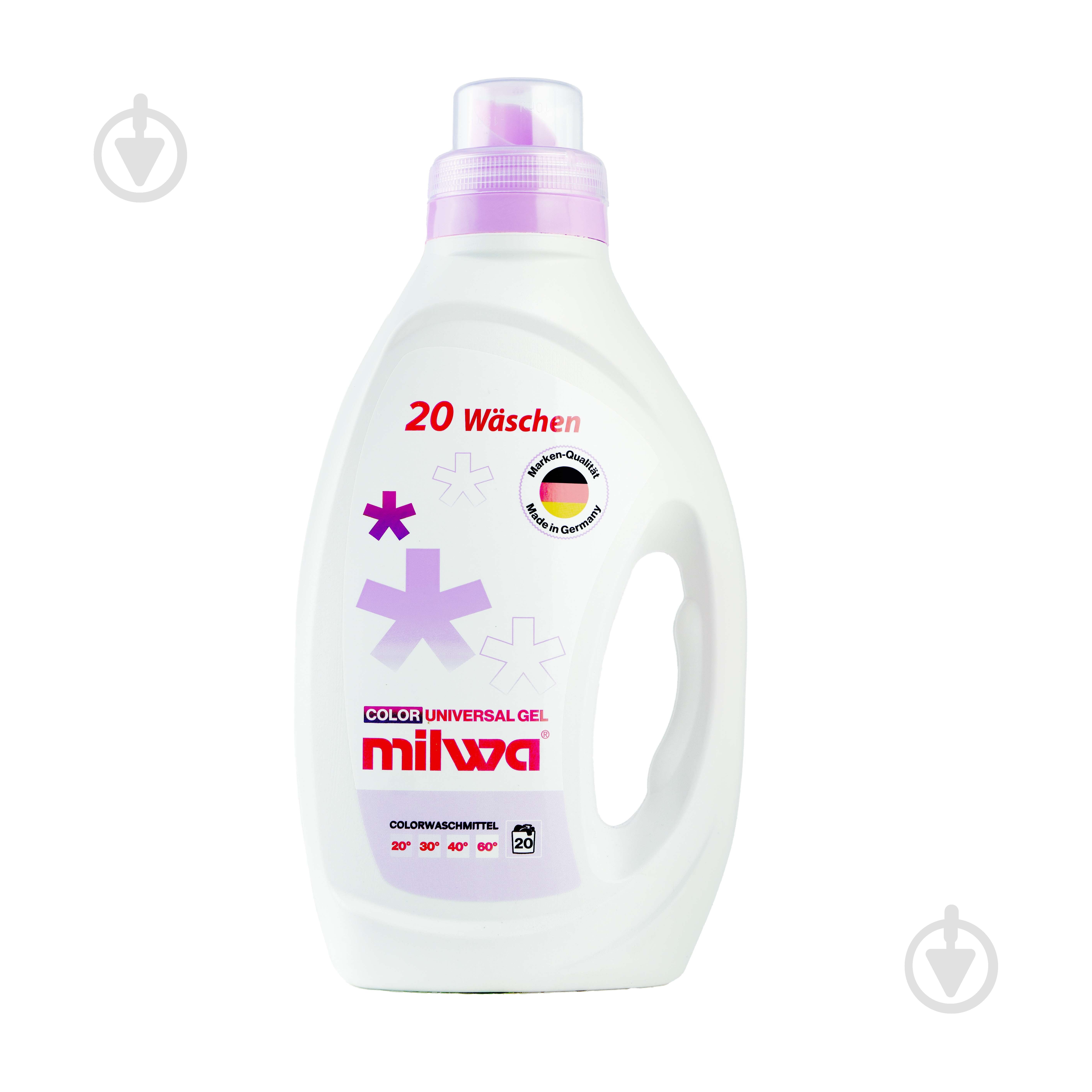 Гель для машинного та ручного прання Milwa Color Universal 1 л — фото 2