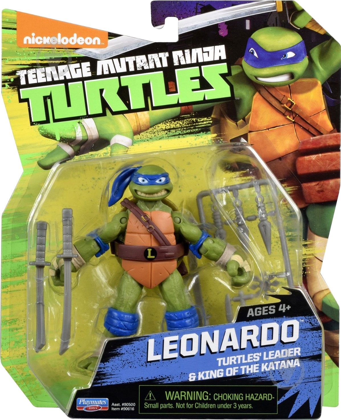 Фигурка TMNT Черепашки-ниндзя Рестайлинг Леонардо 90616 - фото 2