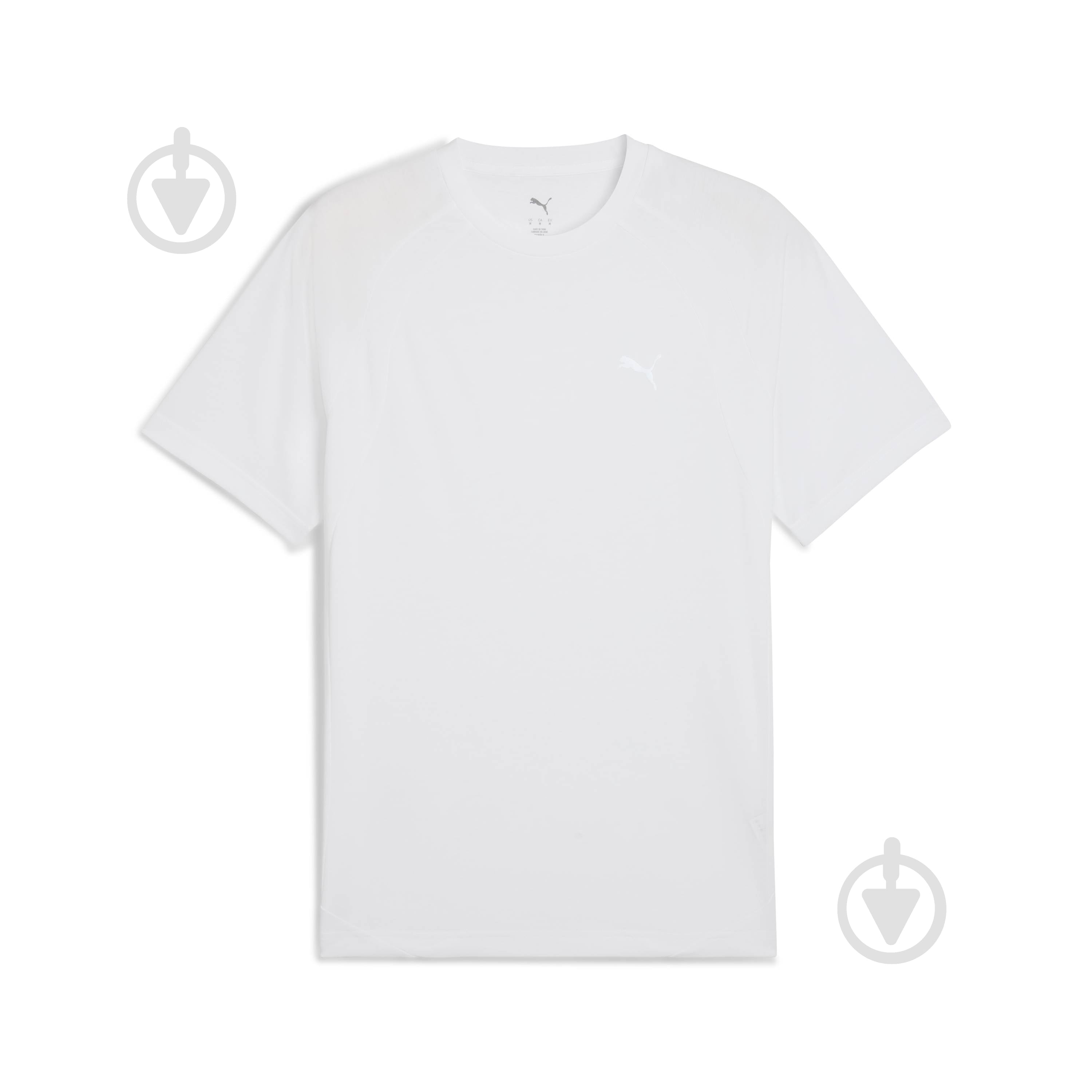 Футболка Puma EVOSTRIPE Tee 68822902 р.M белый - фото 1