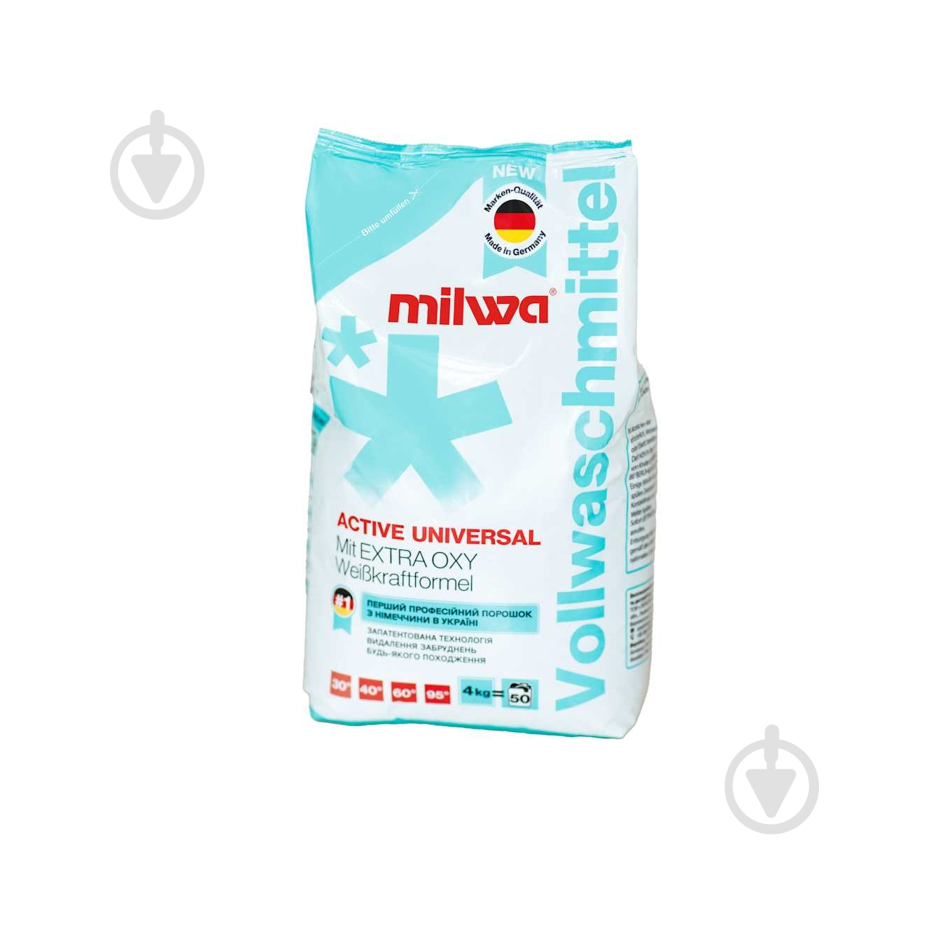 Пральний порошок для машинного та ручного прання Milwa Active Universal 4 кг — фото 3
