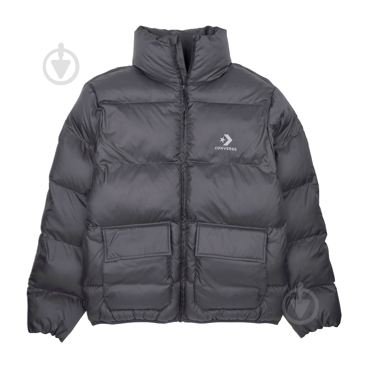 Пуховик мужской зимний Converse CONVERSE PATCH POCKET CORE PUFFER 10027260-010 р.XL серый - фото 3 Пуховик мужской зимний Converse CONVERSE PATCH POCKET CORE PUFFER 10027260-010 р.XL серый - фото 3