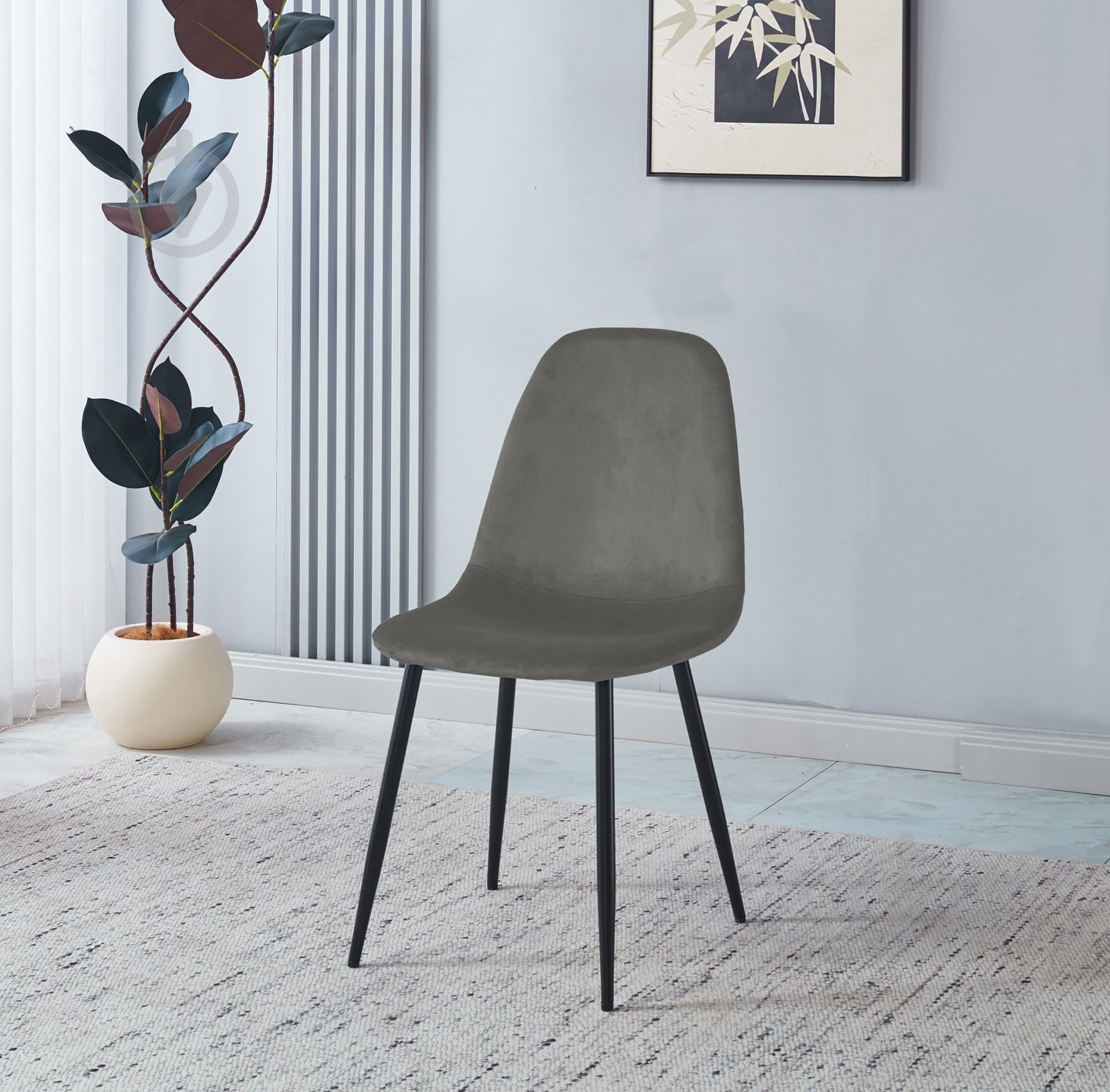 Стілець Fly FS-20 Cappuccino-12 капучино / чорний - фото 6 Стілець Fly FS-20 Cappuccino-12 капучино / чорний - фото 6