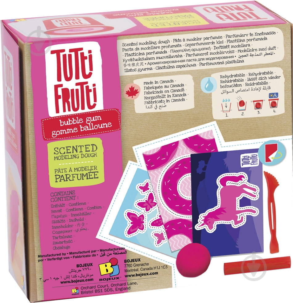 Мини-набор для лепки Tutti-Frutti Бабл-гам BJTT14907 - фото 2