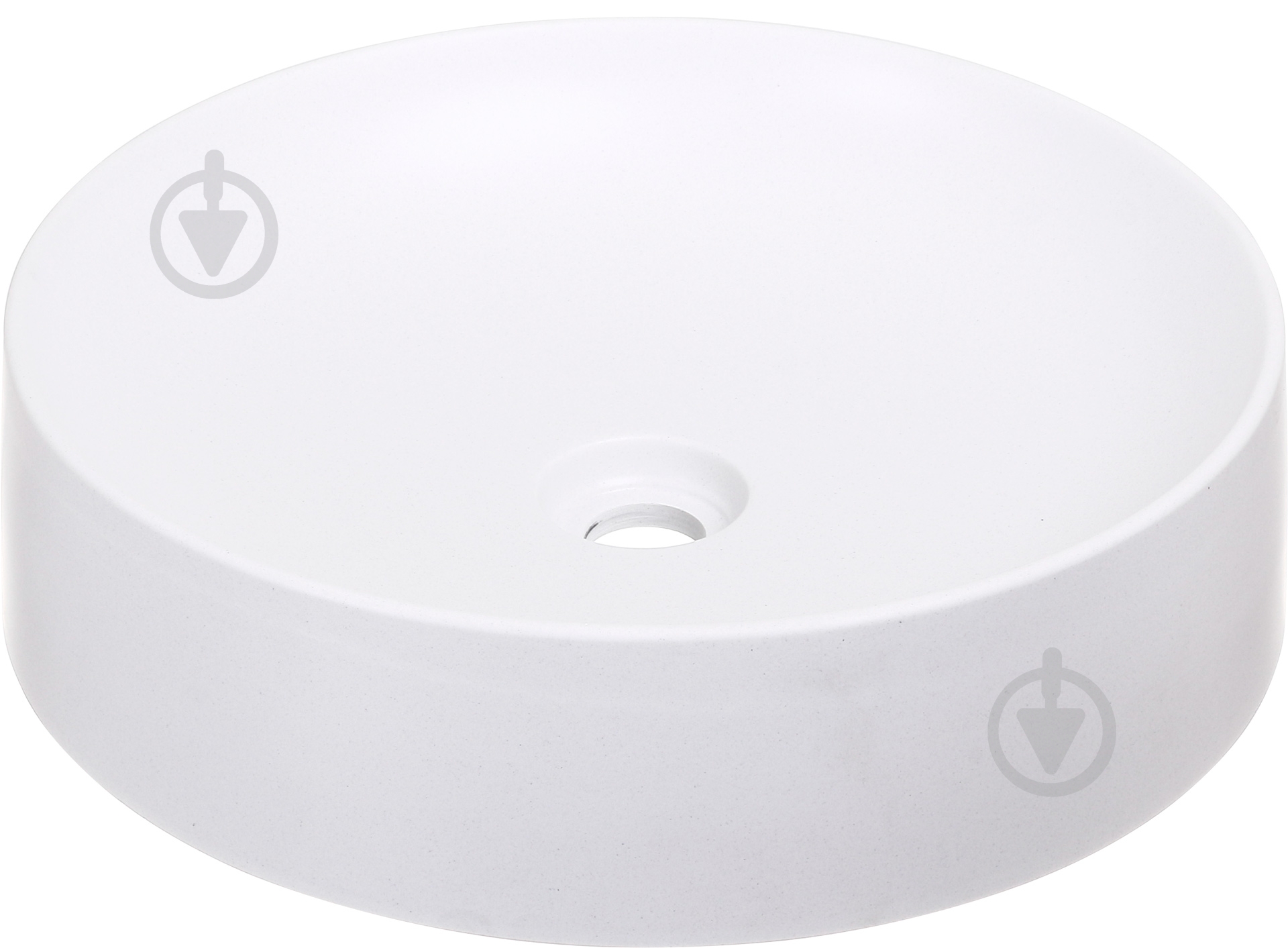 Умивальник ScandiSPA Girare Bianco 43,5x43,5 см - фото 1