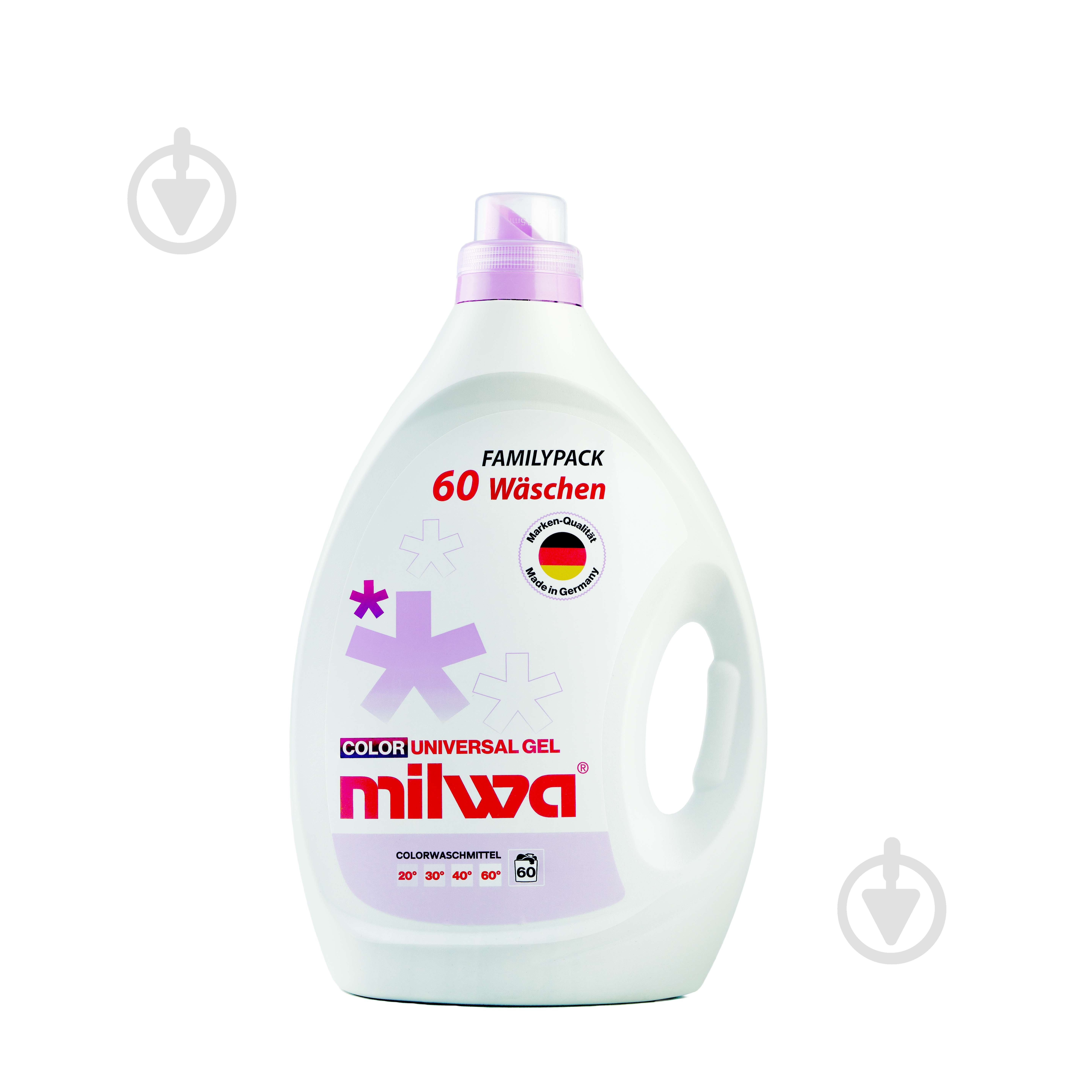 Гель для машинного та ручного прання Milwa Color Universal 3 л — фото 2
