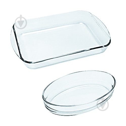 Набір форм для запікання Pyrex Essentials 2 шт. 900S030 - фото 2 Набір форм для запікання Pyrex Essentials 2 шт. 900S030 - фото 2