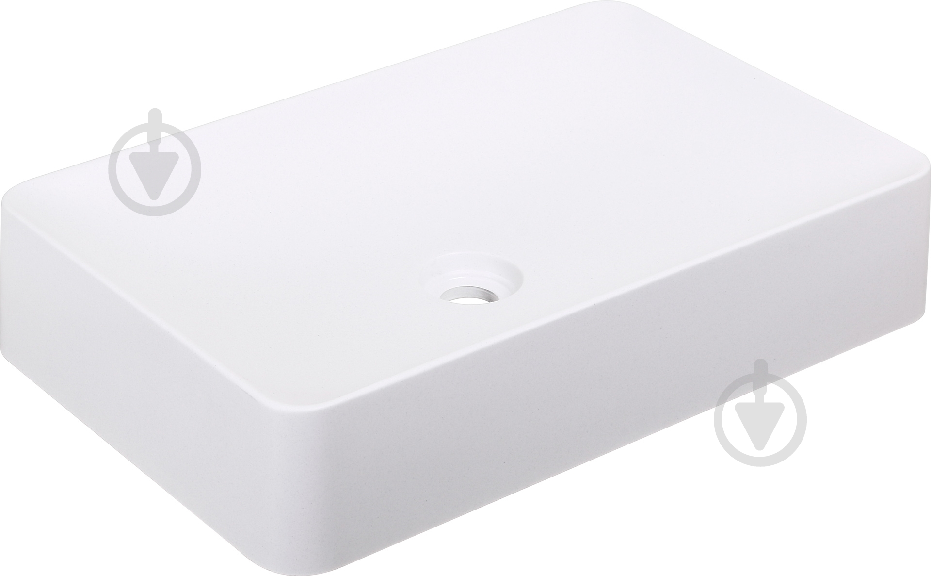 Умывальник ScandiSPA Rettango Bianco 58x40см - фото 1