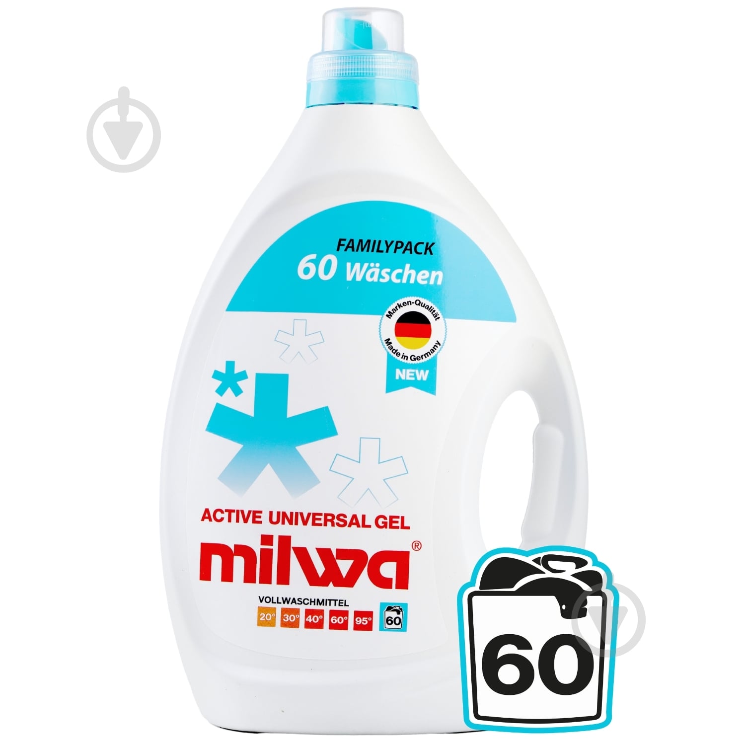Гель для машинной и ручной стирки Milwa Active Universal 3 л - фото 1