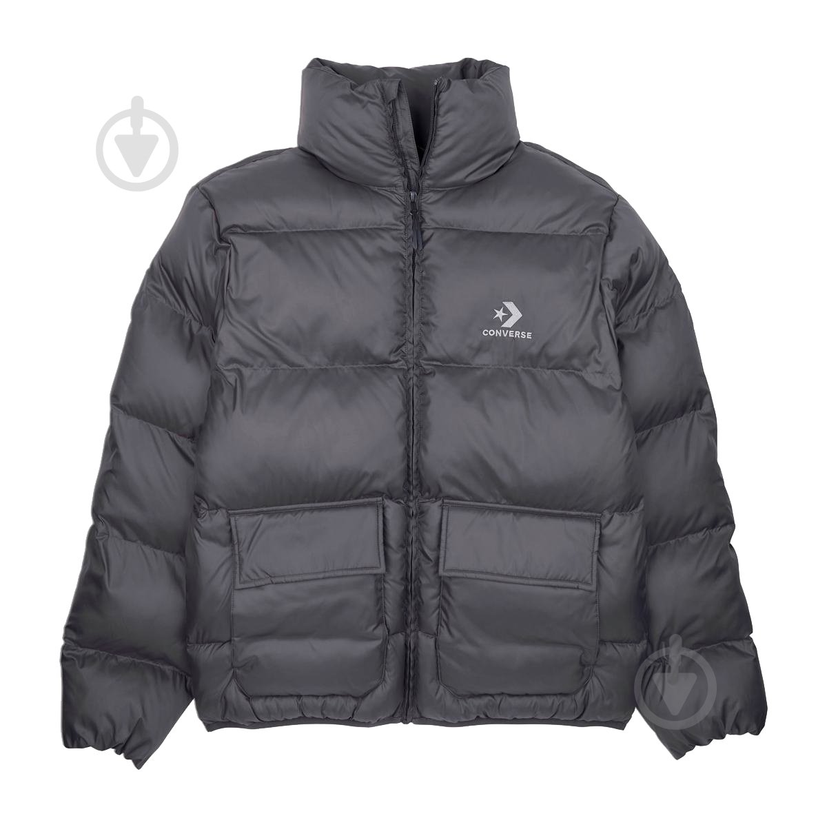 Пуховик мужской зимний Converse CONVERSE PATCH POCKET CORE PUFFER 10027260-010 р.S серый - фото 3 Пуховик мужской зимний Converse CONVERSE PATCH POCKET CORE PUFFER 10027260-010 р.S серый - фото 3