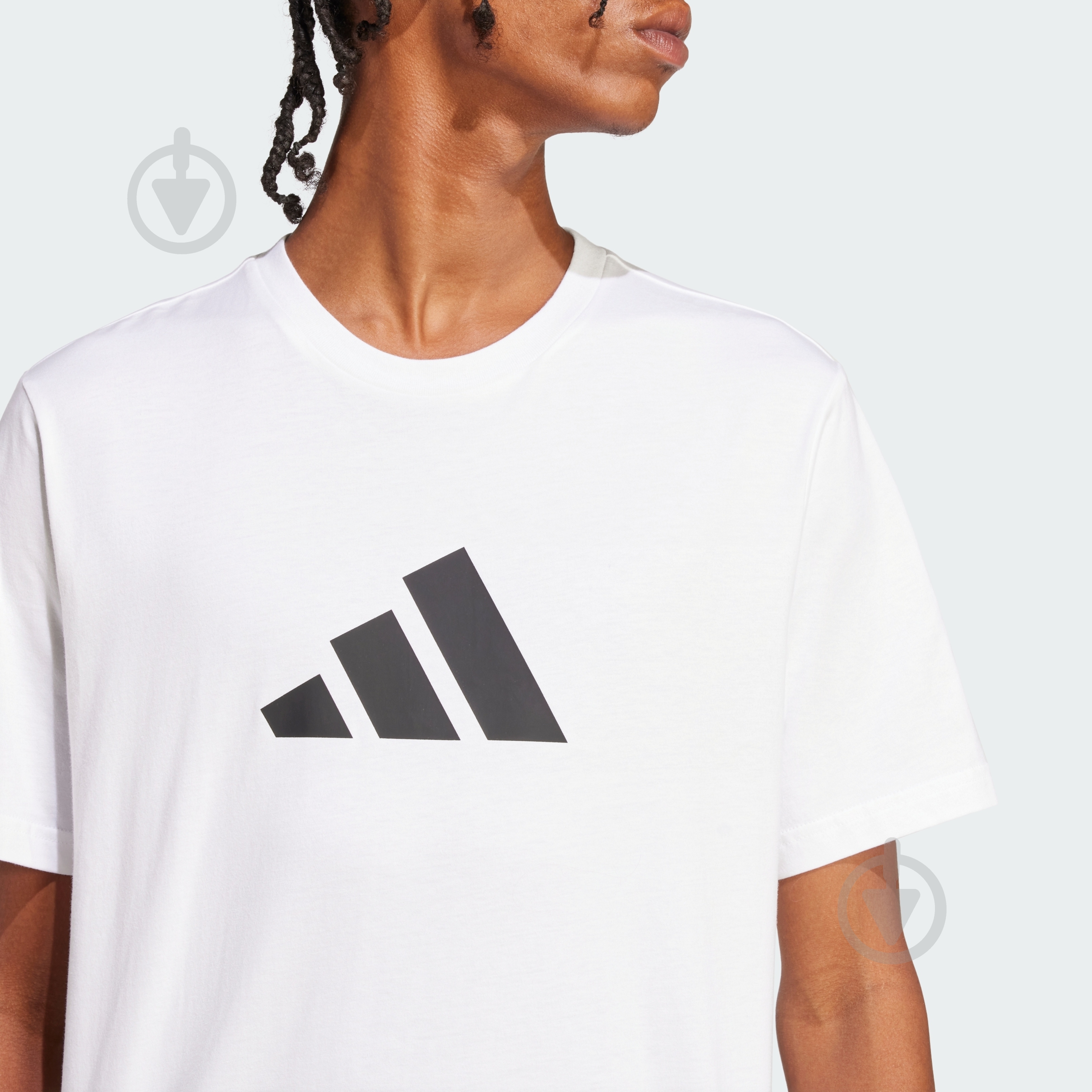 Футболка Adidas M FI 3BAR TEE JD4913 р.M білий - фото 4 Футболка Adidas M FI 3BAR TEE JD4913 р.M білий - фото 4