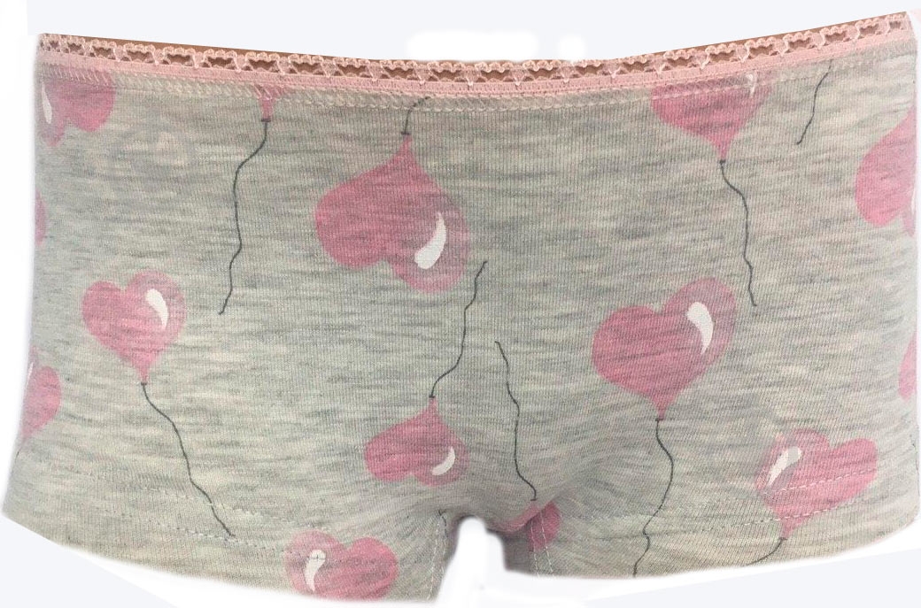 Трусы для девочки Bibo р.152 серый с рисунком 12129 - фото 1
