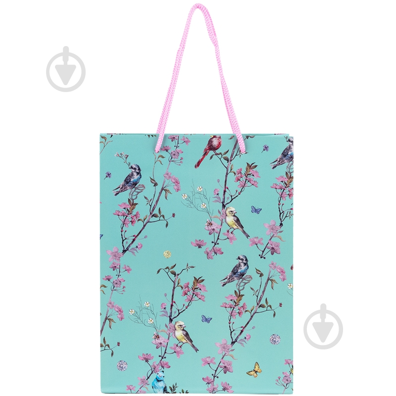 Пакет подарунковий Olga Selyshcheva Spring 8501-21-A-OS 18х24 см Axent - фото 1 Пакет подарунковий Olga Selyshcheva Spring 8501-21-A-OS 18х24 см Axent - фото 1