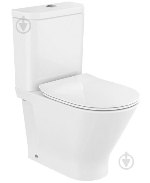 Унитаз-компакт ROCA LEGACY Round Rimless A34D0N0000 - фото 1 Унитаз-компакт ROCA LEGACY Round Rimless A34D0N0000 - фото 1