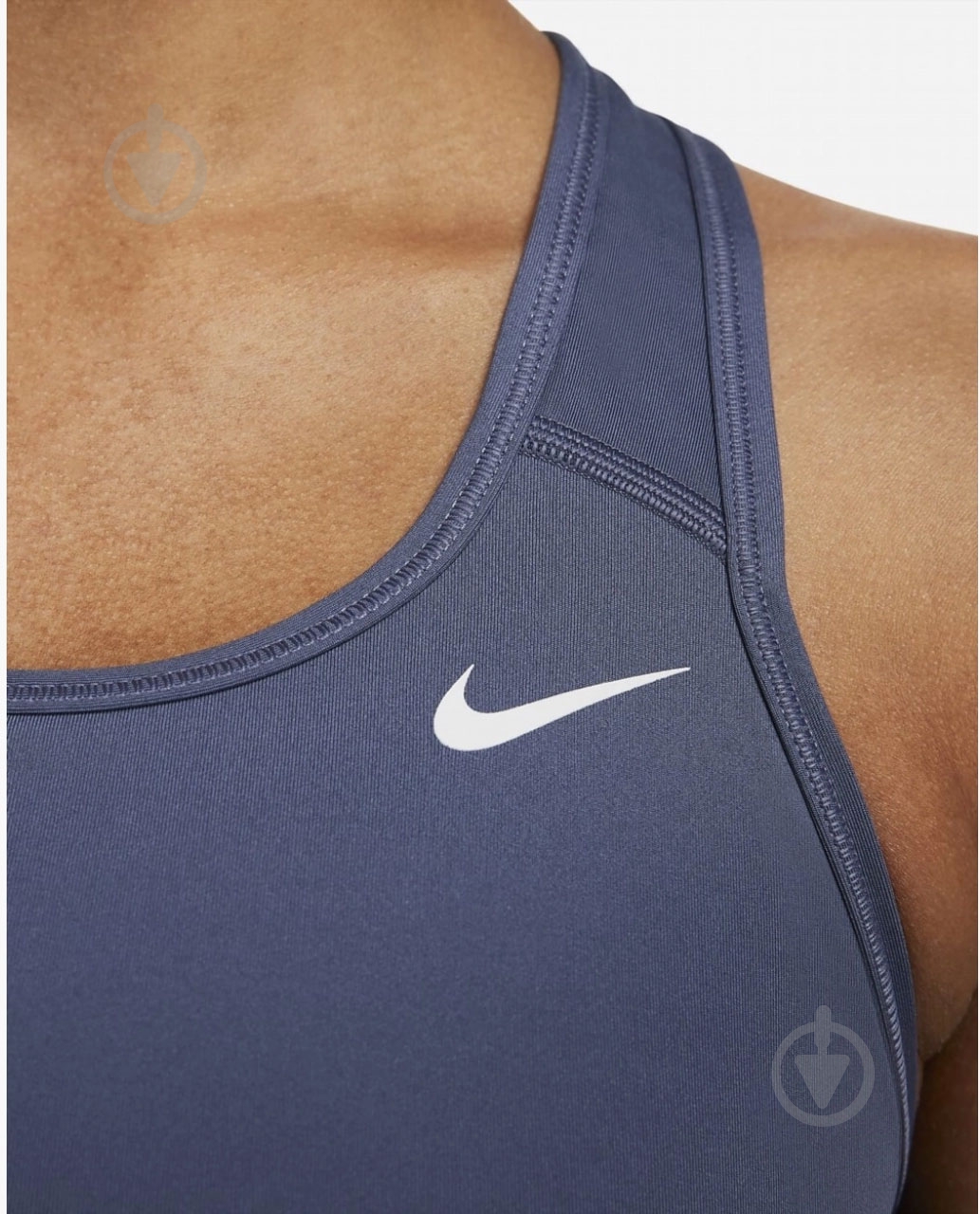Бра Nike Swoosh Bra BV3630-491 р.XL синій - фото 4