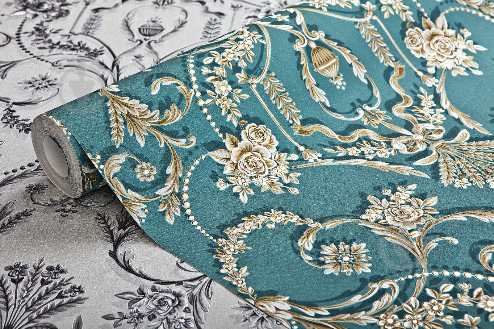 Шпалери вінілові гарячого тиснення Bravo тип 554 81201BR40 1,06x10,05 м - фото 3