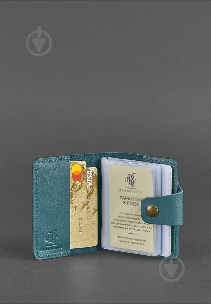 Визитница BlankNote 7.1 BN-KK-7-1-malachite - фото 5