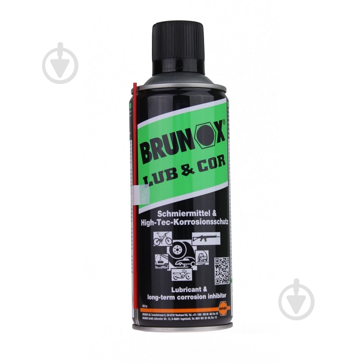 Масло BRUnox Lub & Cor універсальне спрей 400ml - фото 1 Масло BRUnox Lub & Cor універсальне спрей 400ml - фото 1