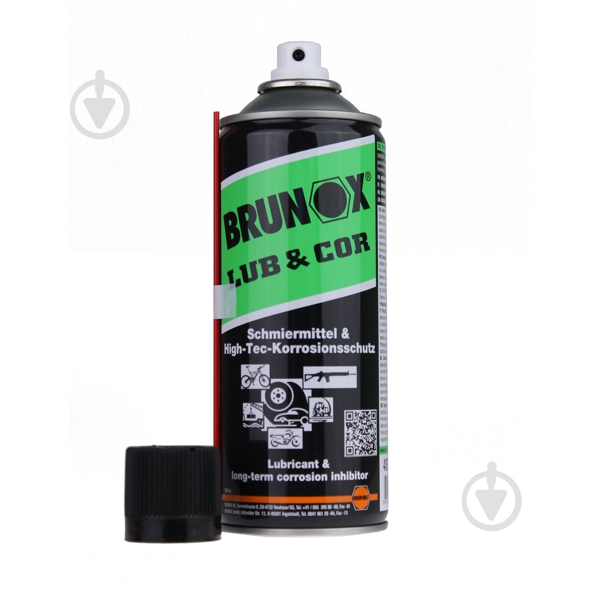 Масло BRUnox Lub & Cor універсальне спрей 400ml - фото 4 Масло BRUnox Lub & Cor універсальне спрей 400ml - фото 4