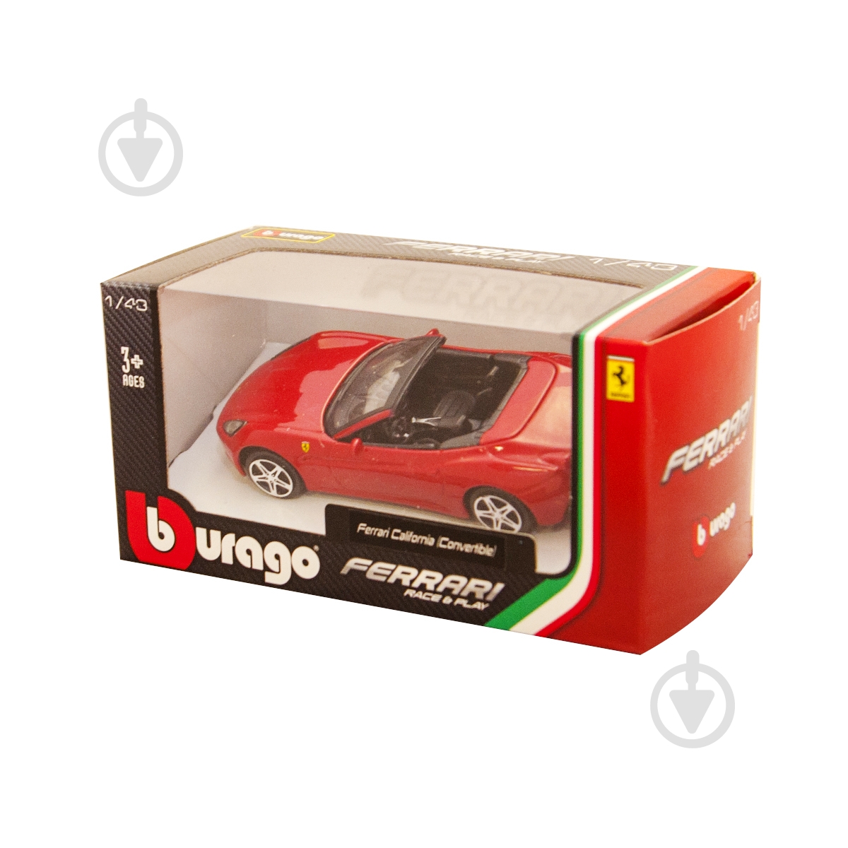 Автомодель Bburago 1:43 Ferrari (в асортименті) 18-36100 - фото 3