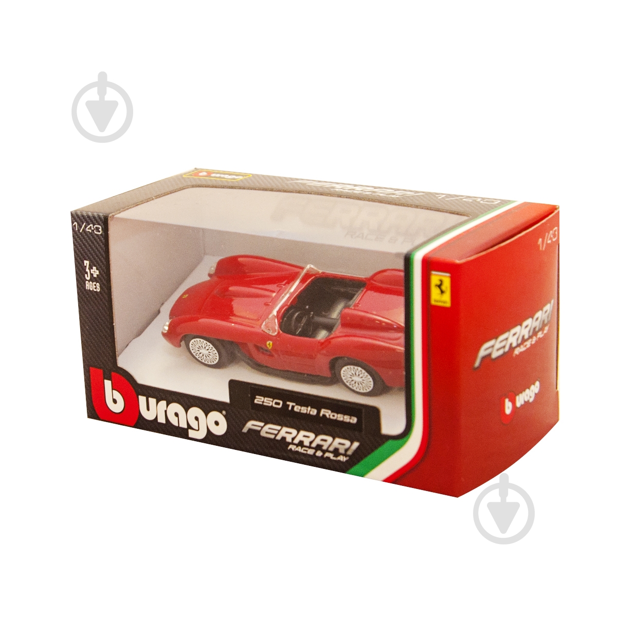 Автомодель Bburago 1:43 Ferrari (в асортименті) 18-36100 - фото 5