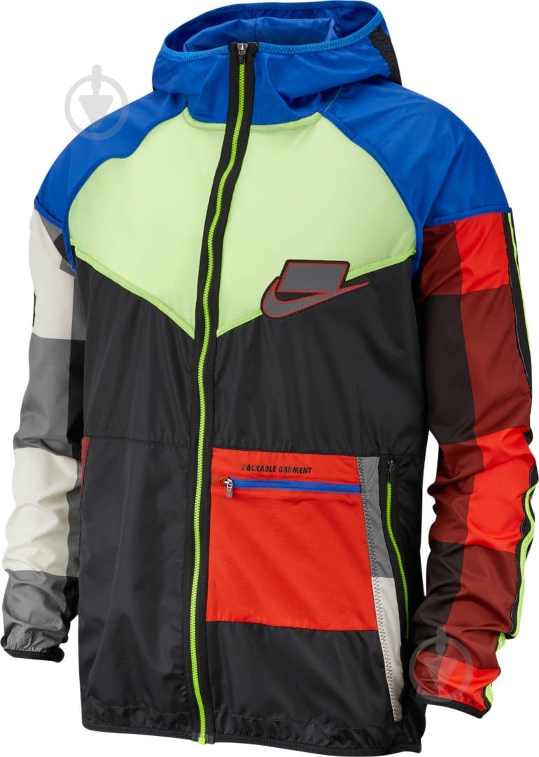 Ветровка мужская Nike M NK WILD RUN WR JKT BV5570-480 р.S разноцветная - фото 1 Ветровка мужская Nike M NK WILD RUN WR JKT BV5570-480 р.S разноцветная - фото 1