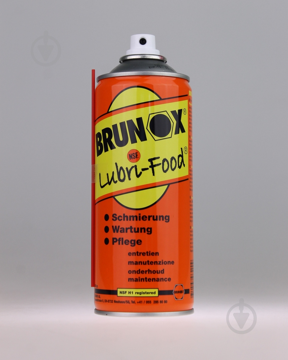 Масло BRUnox Lubri Food універсальне спрей 400ml - фото 5 Масло BRUnox Lubri Food універсальне спрей 400ml - фото 5