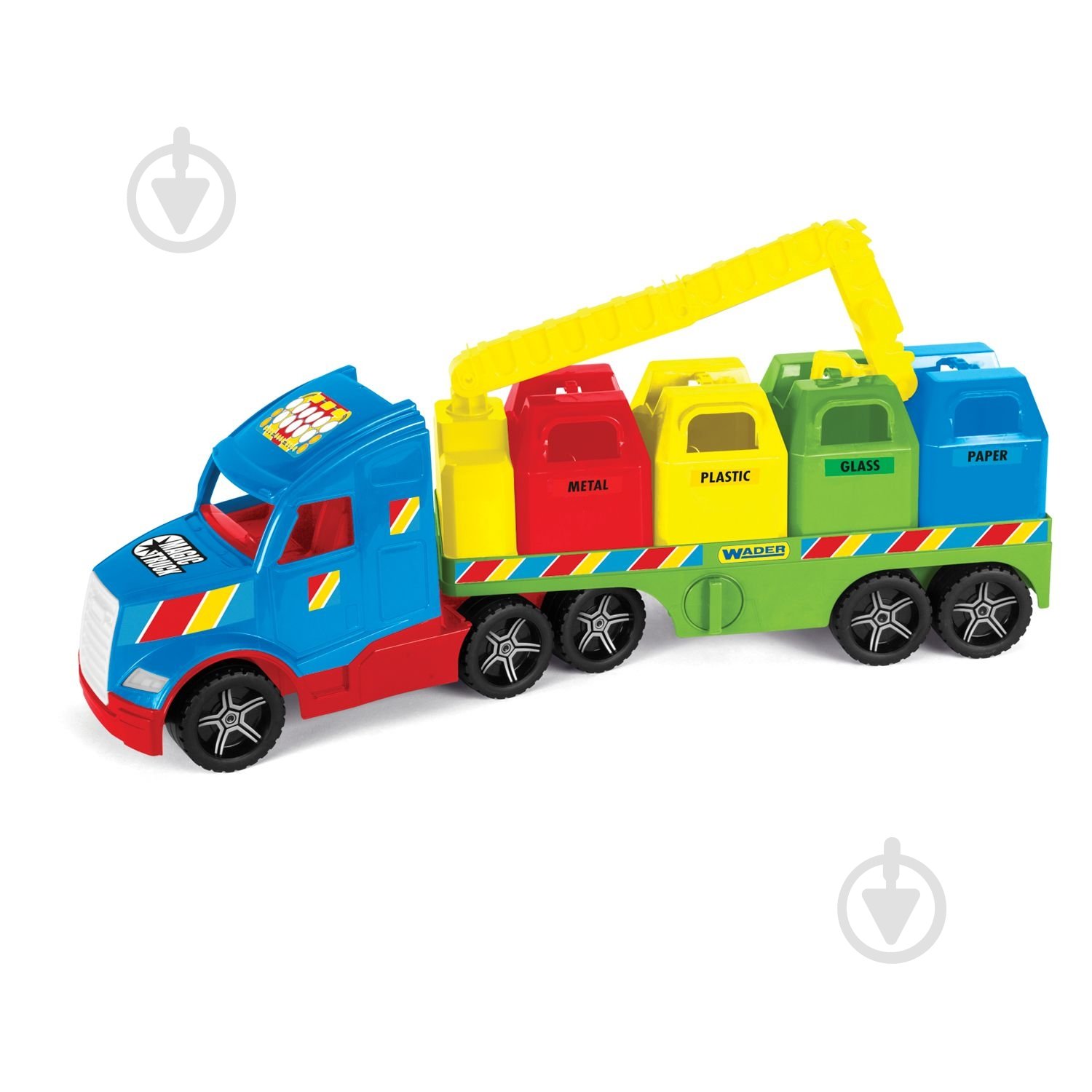 Мусоровоз Wader Magic Truck Basic 36320 - фото 2