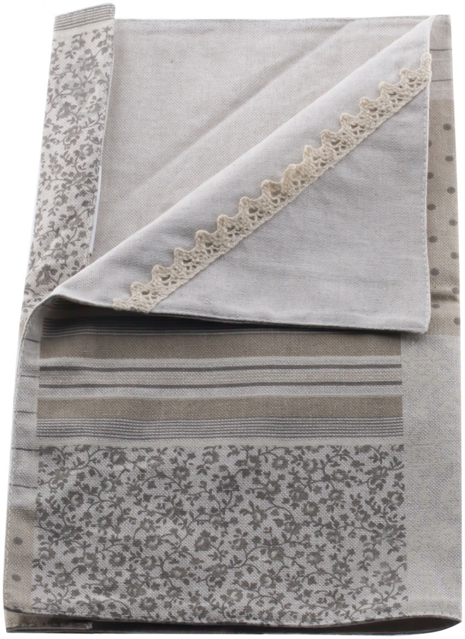 Сет двосторонній Прованс Patch work 35x45 см бежевий - фото 2