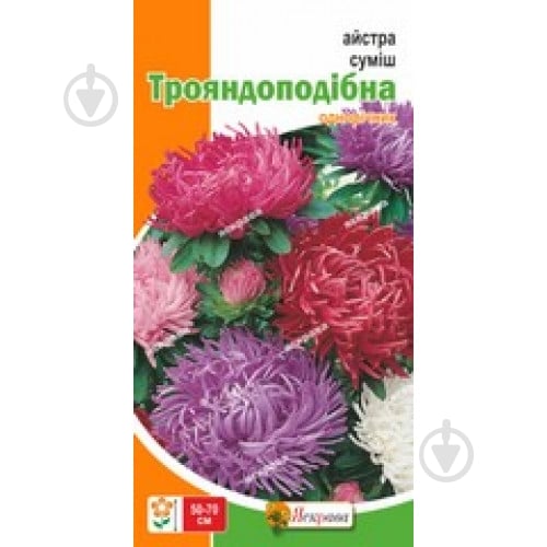 Семена Яскрава астра смесь розообразная - фото 1