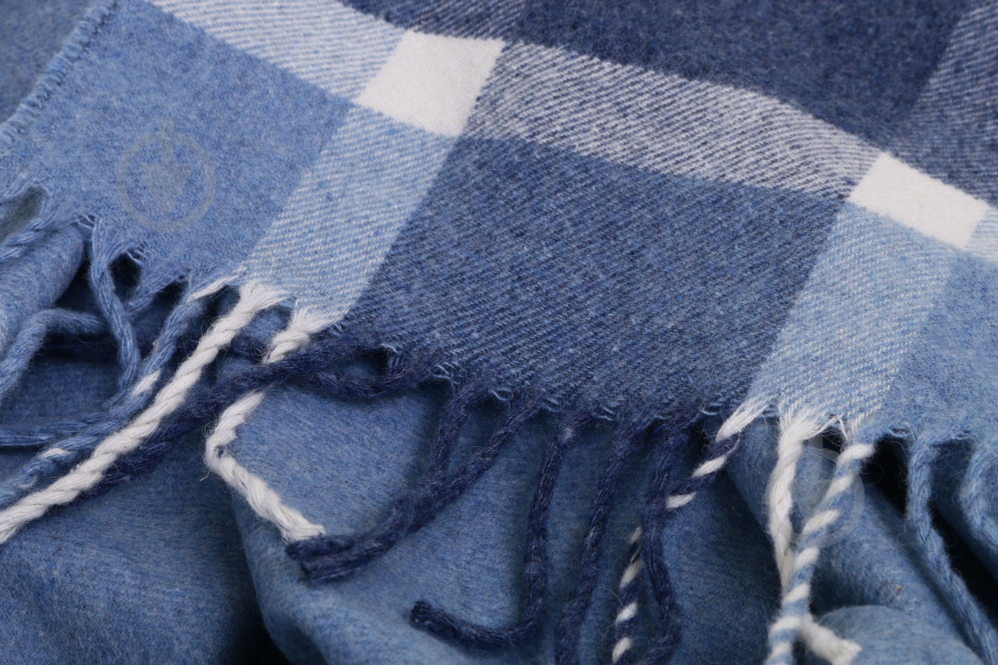 Плед Имидж 140x200 см синий Lanavitta - фото 2