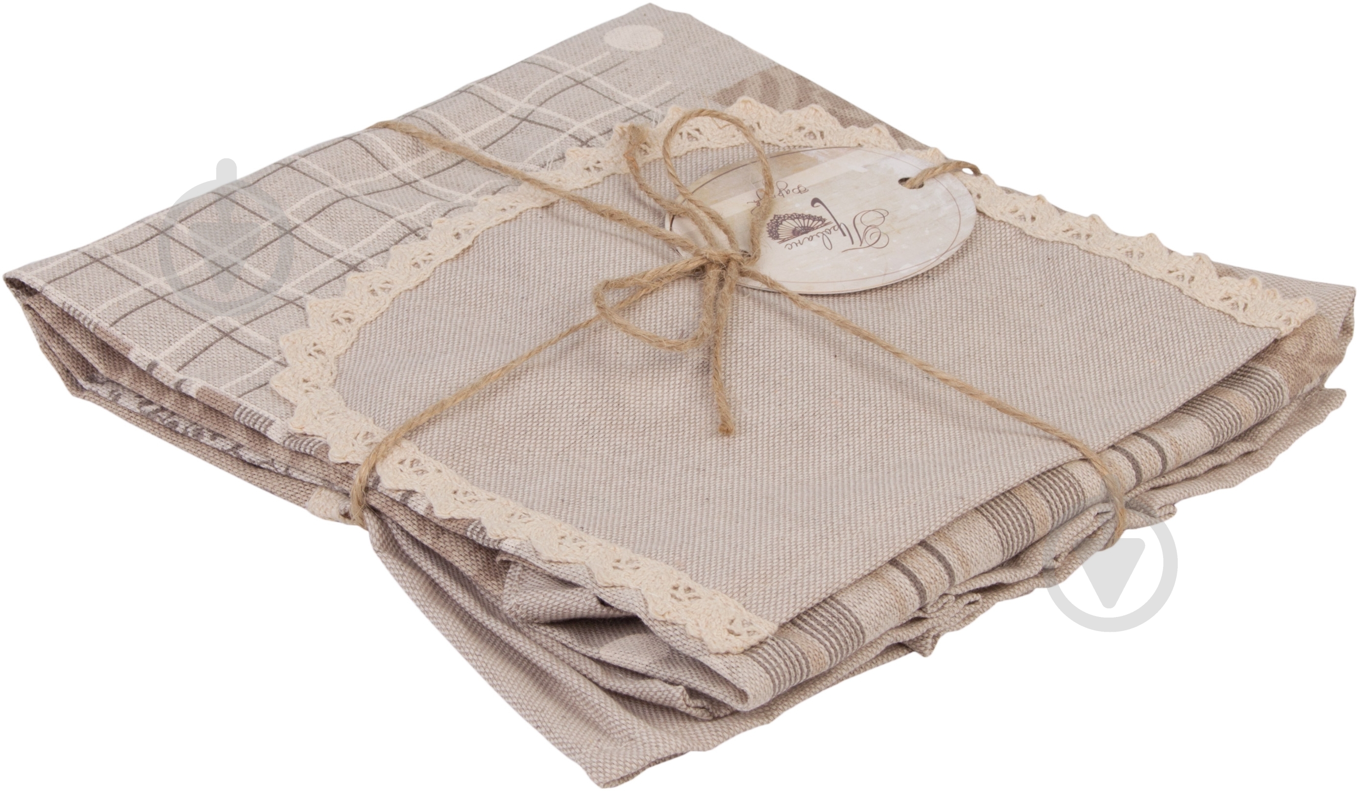 Фартук кухонный Patch work с кружевом Прованс - фото 4 Фартук кухонный Patch work с кружевом Прованс - фото 4