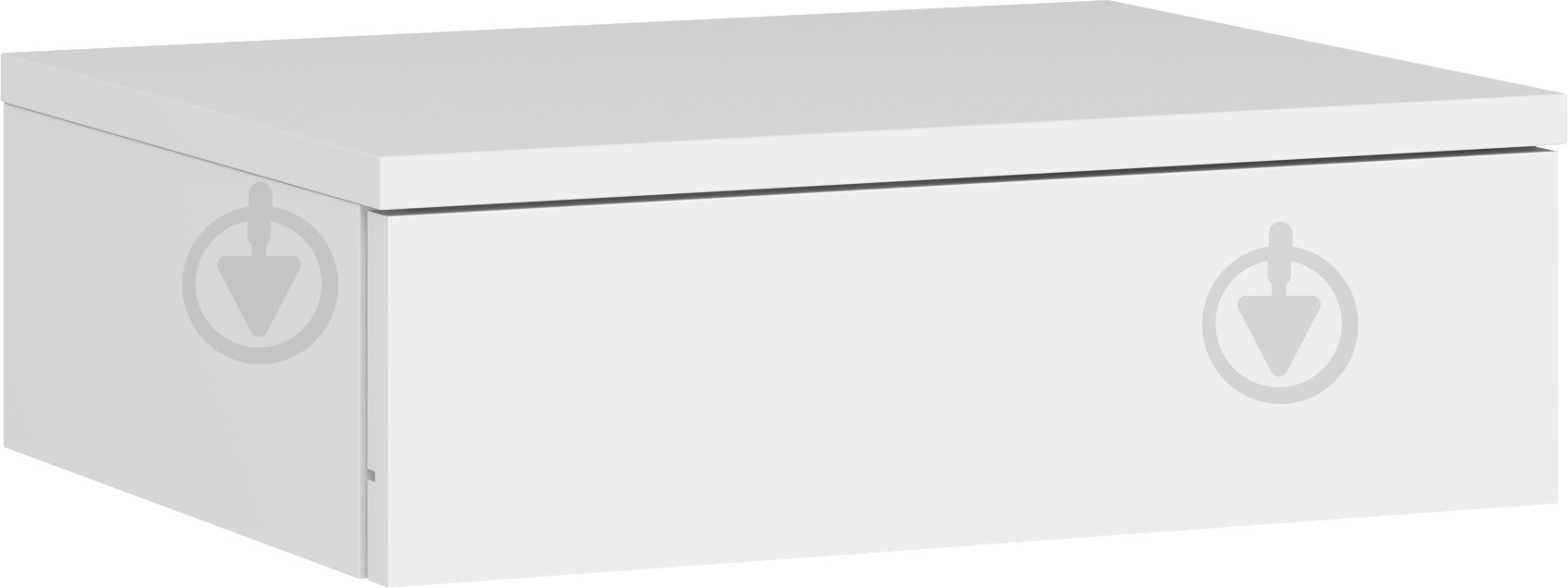 Тумба навесная Грейд Торино 402x128x320 мм нимфея альба - фото 1 Тумба навесная Грейд Торино 402x128x320 мм нимфея альба - фото 1