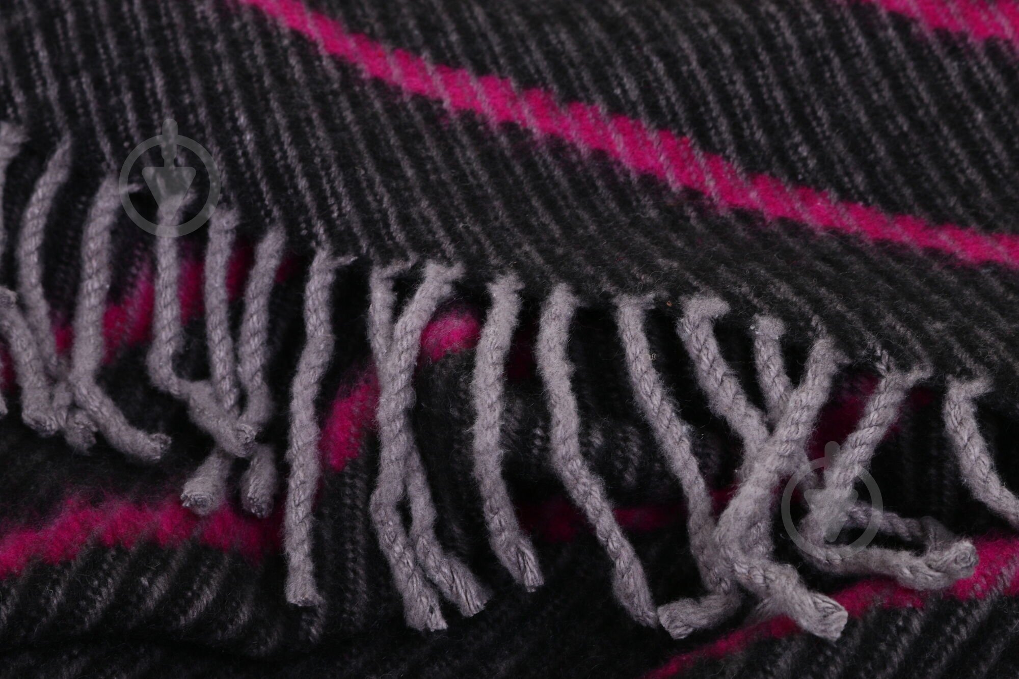 Плед Саккура 140x200 см малиновый Lanavitta - фото 2