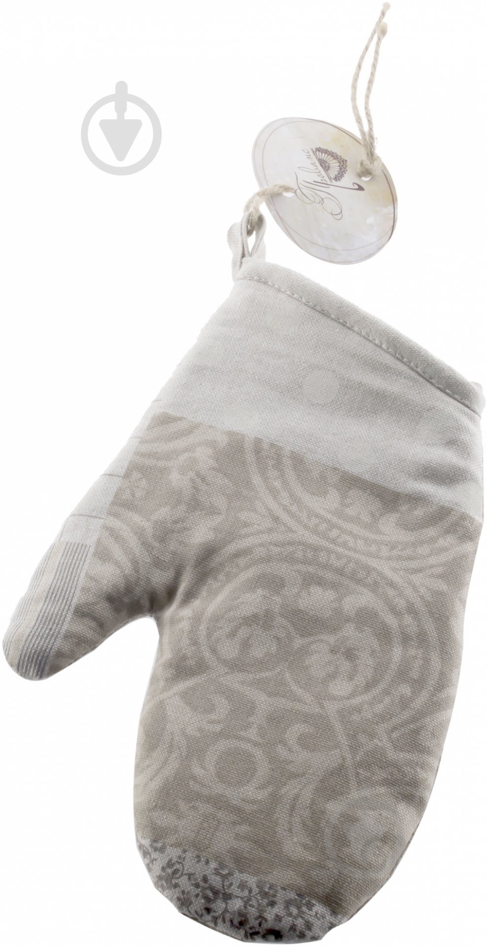 Прихватка-варежка Patch work с кружевом 18x29 см бежевый Прованс - фото 3 Прихватка-варежка Patch work с кружевом 18x29 см бежевый Прованс - фото 3