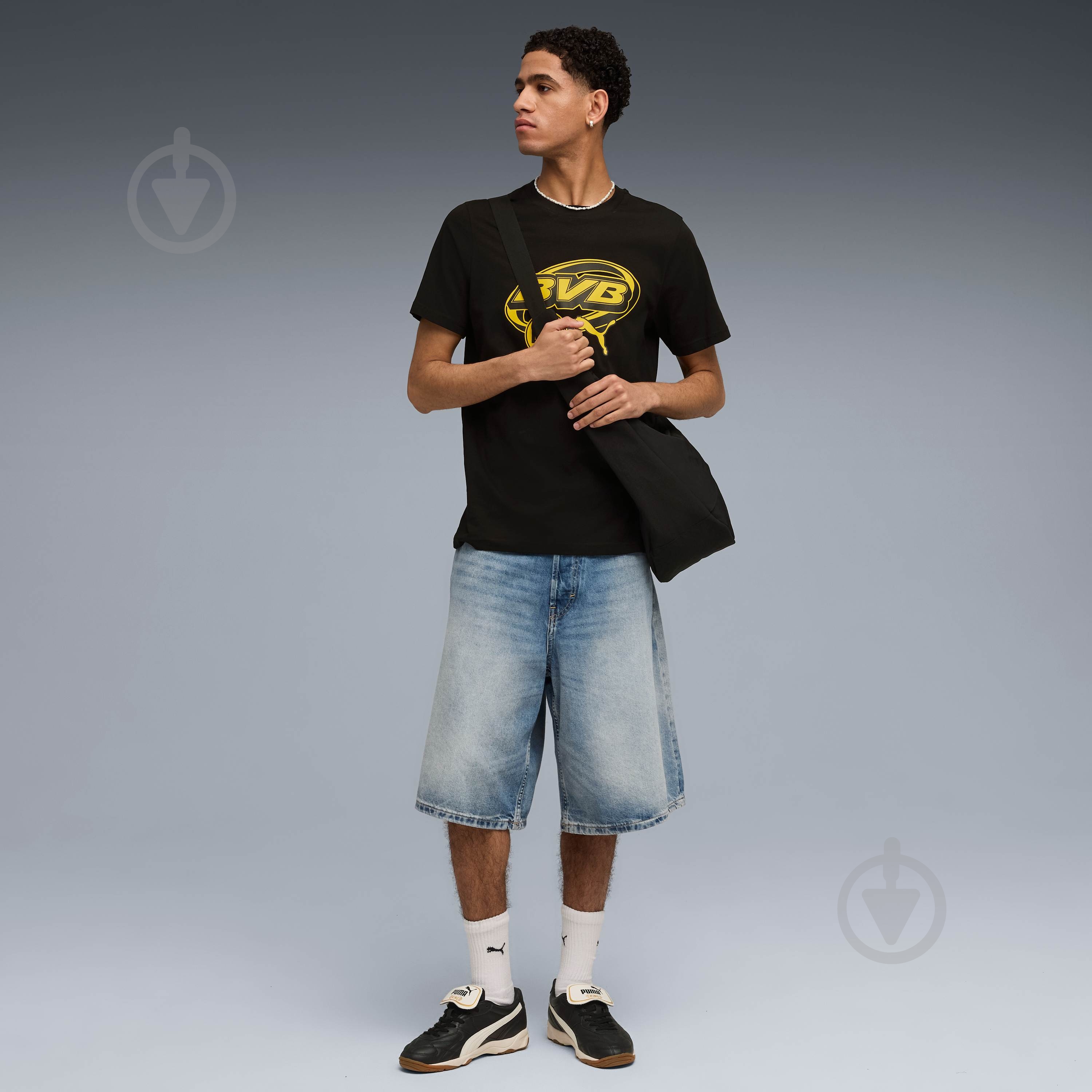 Футболка Puma BVB FtblCulture Tee 78257505 р.M желтый - фото 3 Футболка Puma BVB FtblCulture Tee 78257505 р.M желтый - фото 3