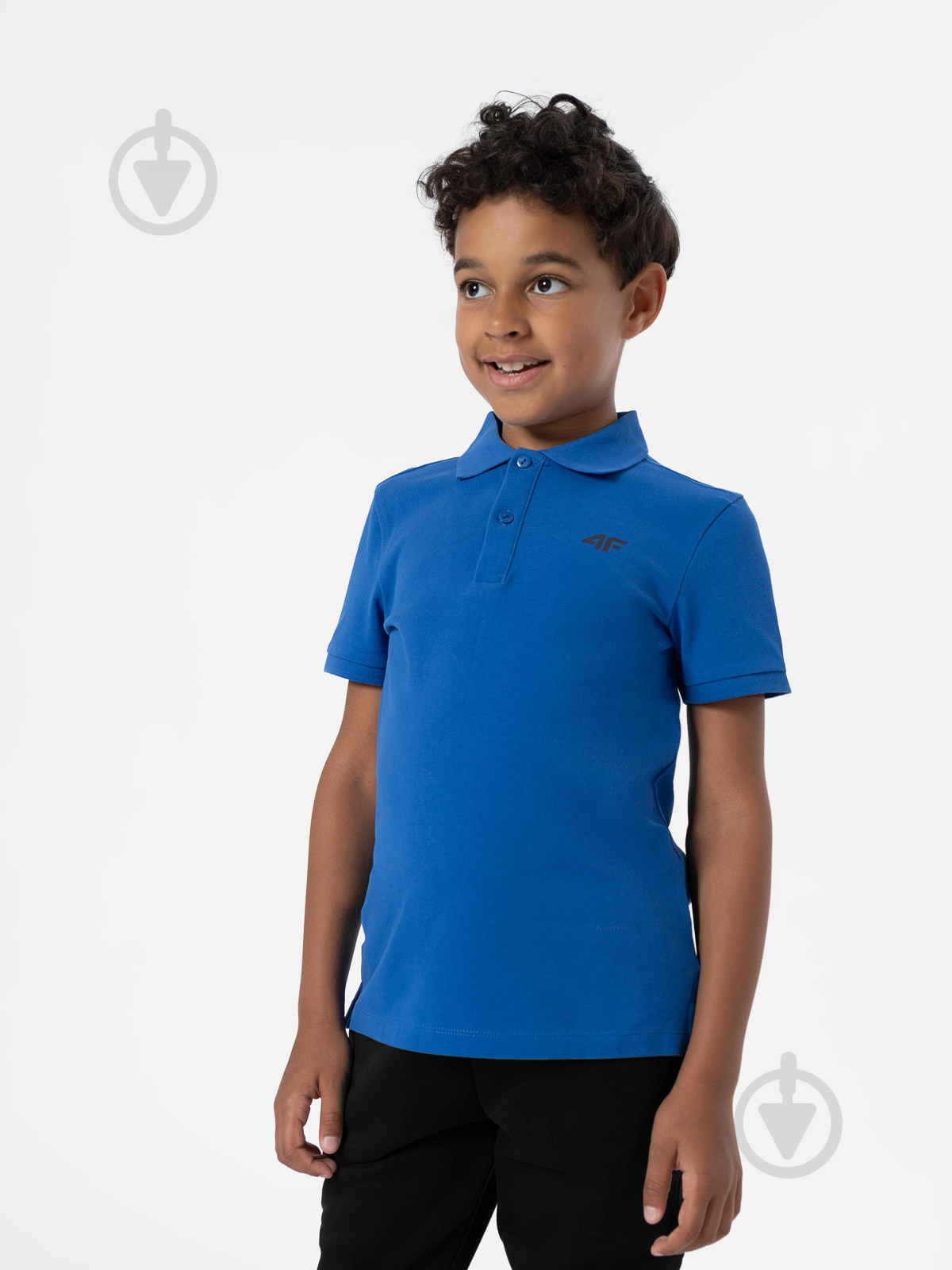 Поло 4F TSHIRT M295 4FJSS23TTSHM295-36S синий - фото 1