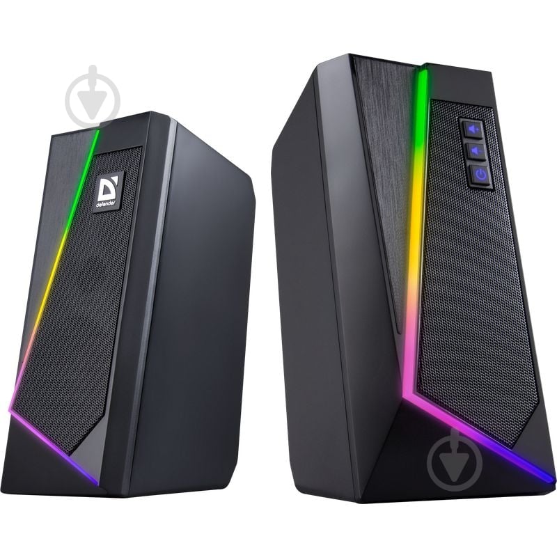 Акустическая система Defender Solar 3 2.0 black - фото 3