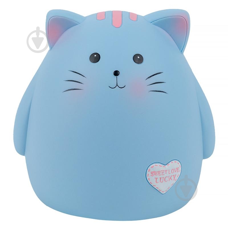 Копилка KITE blue cat K24-498-5 - фото 1