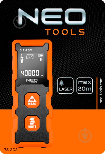 Дальномер лазерный NEO tools 75-202 75-202 - фото 4