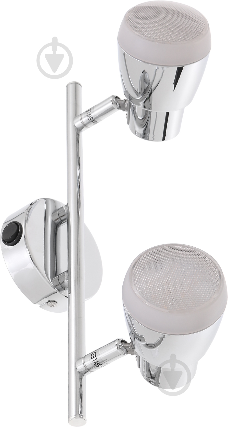 Спот Arte Lamp 2x5 Вт хром A5621AP-2CC - фото 1 Спот Arte Lamp 2x5 Вт хром A5621AP-2CC - фото 1