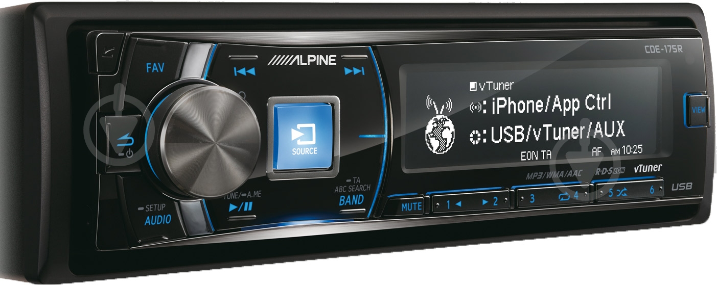 Автомагнитола ALPINE CDE-175R - фото 2