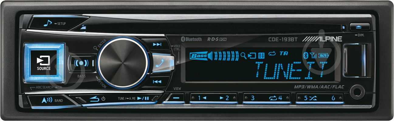 Автомагнитола ALPINE CDE-193BT - фото 1 Автомагнитола ALPINE CDE-193BT - фото 1