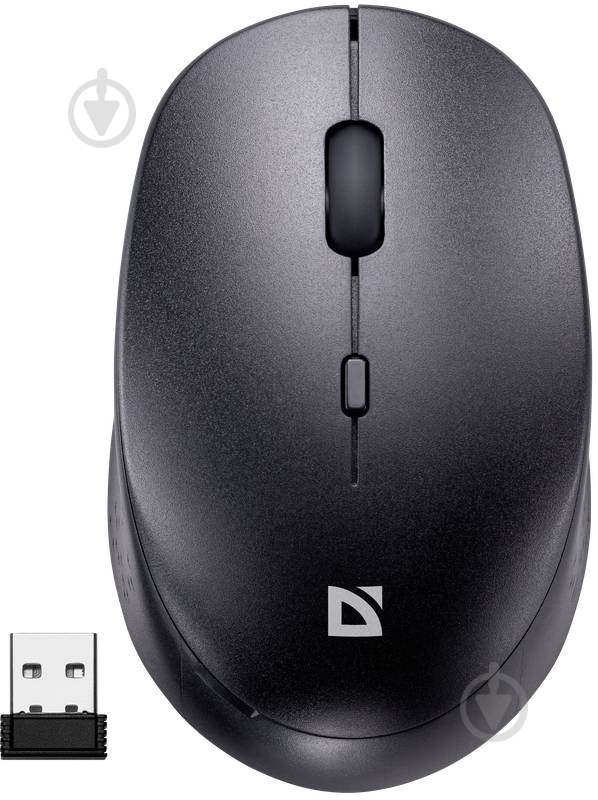 Мышь Defender MB-027 black (52027) - фото 3