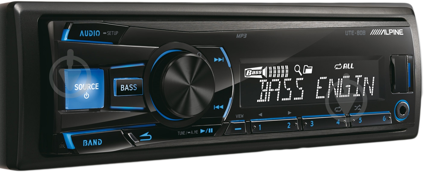 Автомагнитола ALPINE UTE-80B - фото 2