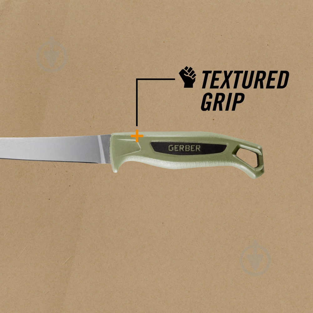 Нож Gerber Knives Ceviche 7",E,Box,GRN,BLK філейний - фото 13 Нож Gerber Knives Ceviche 7",E,Box,GRN,BLK філейний - фото 13