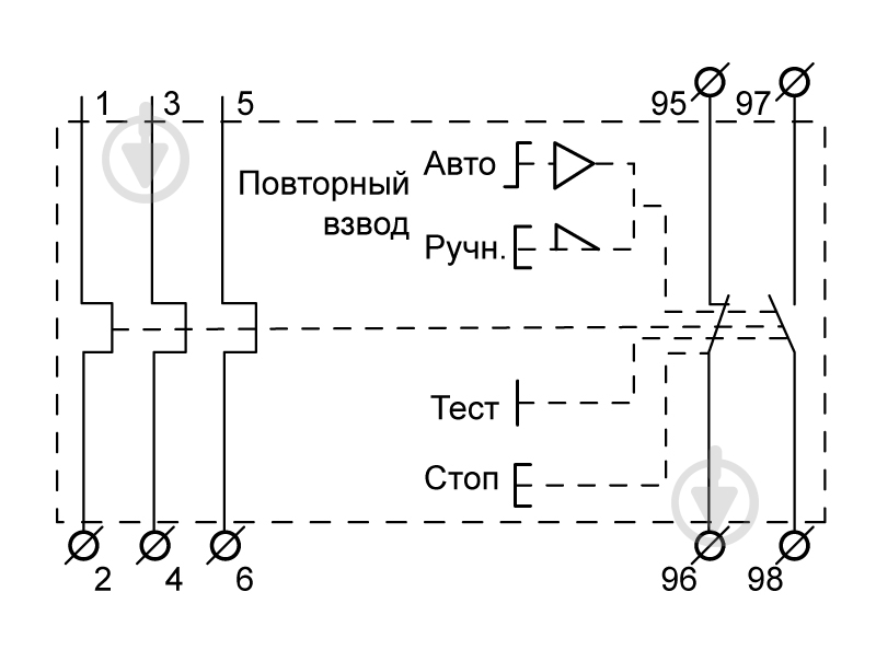 Реле теплове Аско-Укрем PT 1301 (LR2-D1301) A0040060001 - фото 4