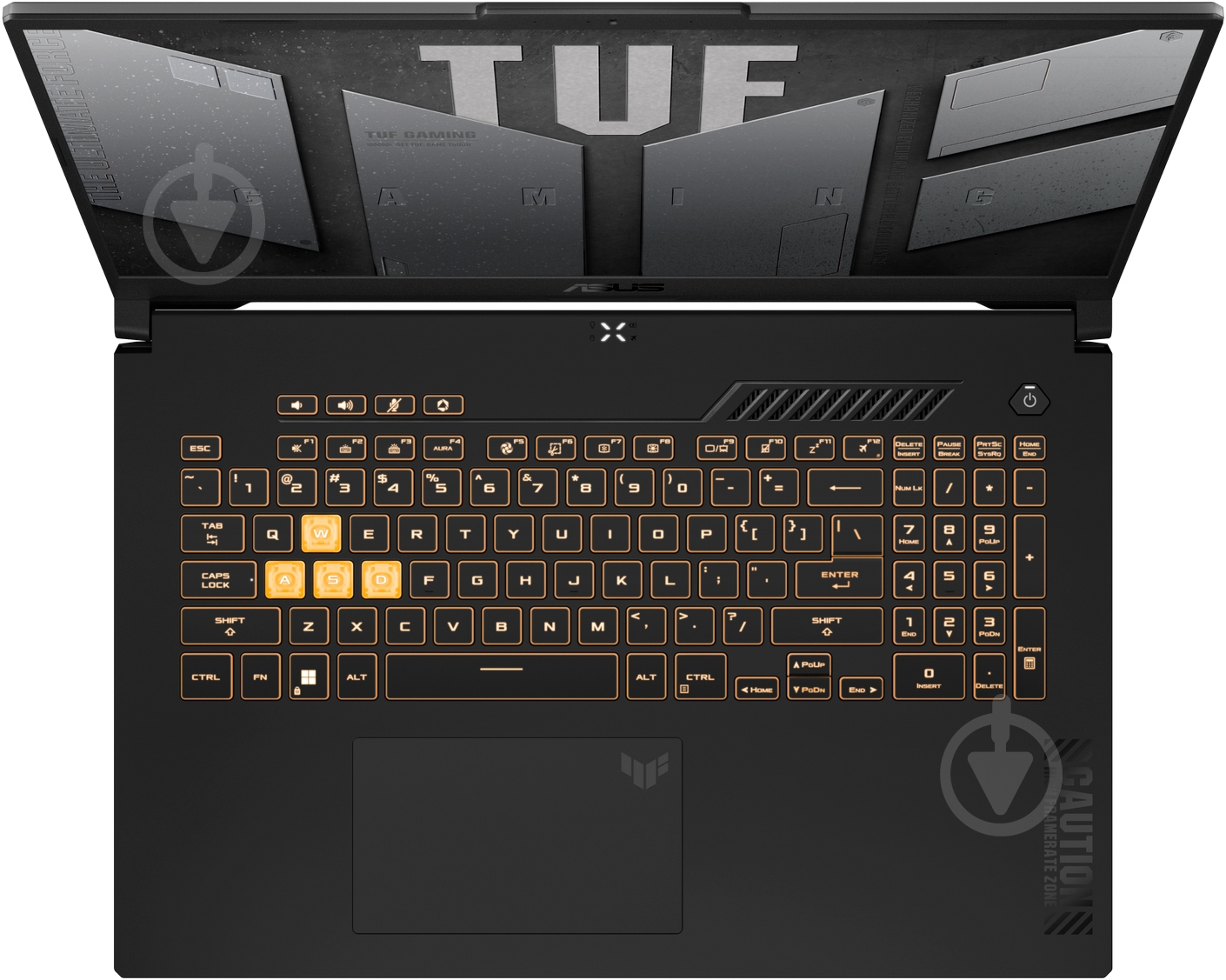 Ноутбук Asus TUF Gaming F17 FX707ZU4-HX050 17,3" (90NR0FJ6-M002Y0) jaeger gray - фото 2 Ноутбук Asus TUF Gaming F17 FX707ZU4-HX050 17,3" (90NR0FJ6-M002Y0) jaeger gray - фото 2