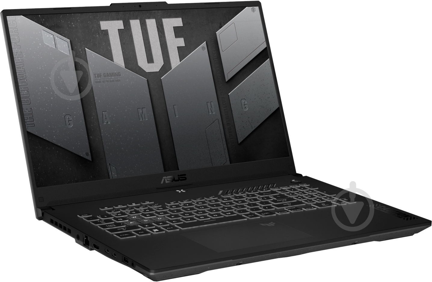 Ноутбук Asus TUF Gaming F17 FX707ZU4-HX050 17,3" (90NR0FJ6-M002Y0) jaeger gray - фото 5 Ноутбук Asus TUF Gaming F17 FX707ZU4-HX050 17,3" (90NR0FJ6-M002Y0) jaeger gray - фото 5